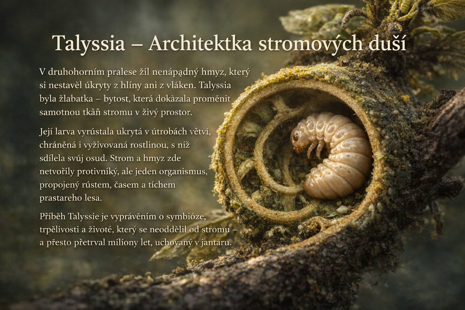 Sága Žlabatkovitých (Cynipidae) „Architektka stromových duší“