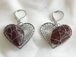 Náušnice z polského jantaru NP-4