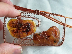 Náhrdelník z polského jantaru PP-35