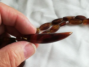 Náhrdelník z myanmarského jantaru PB-49