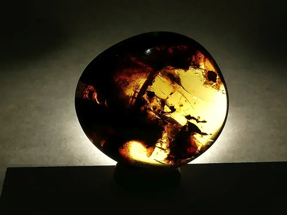 Křídový jantar B-128