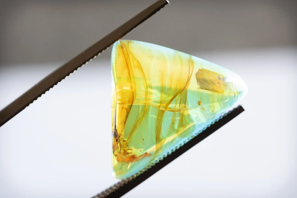 Druhohorní jantar z Myanmaru BJ-29